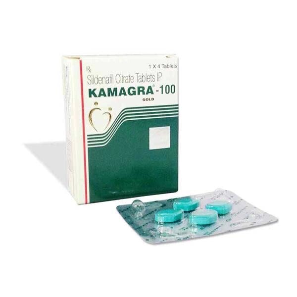 Buy Kamagra Gold 100 Mg online to Cure ED  100%Health and BeautyNoida