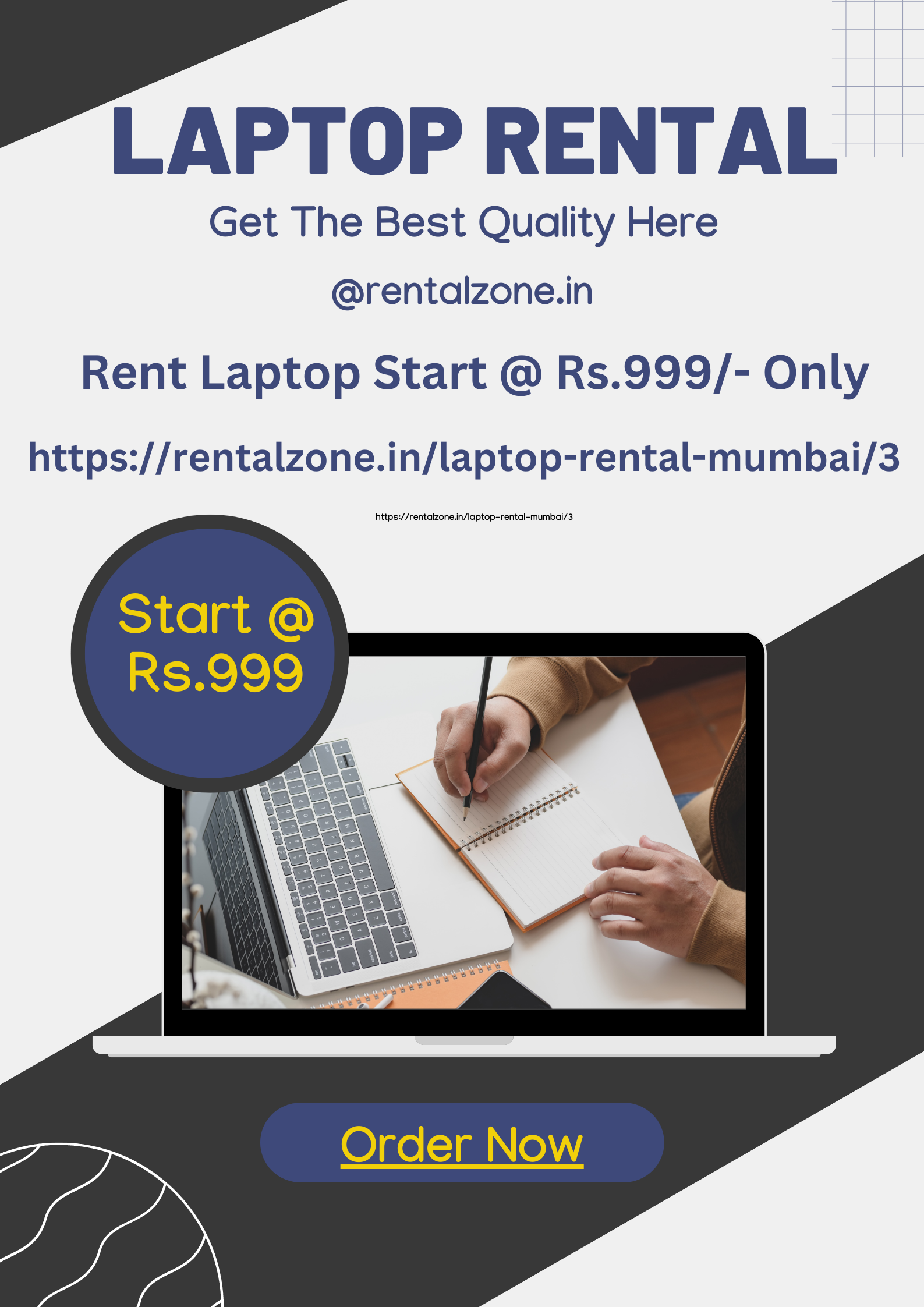 Laptop on rent price start @ Rs.999/- Only in Mumbai -rentalzone.inComputers and MobilesLaptopsAll IndiaAirport