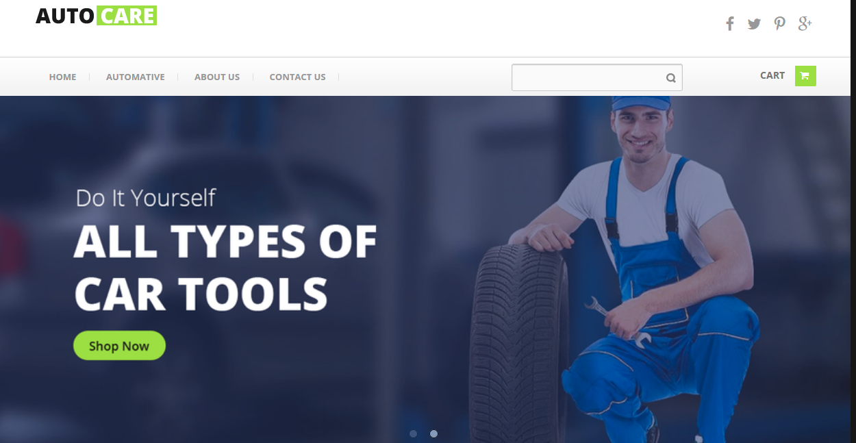 Get Free autocare Website Templates Online for Business From ThemeJungle
