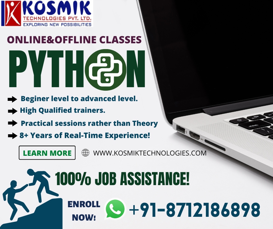 PYTHON TRAINING IN HYDERABAD | PYTHON INSTITUTES IN KUKATPALLY | PYTHON ONLINE TRAININGEducation and LearningDistance Learning CoursesNorth DelhiCivil Lines