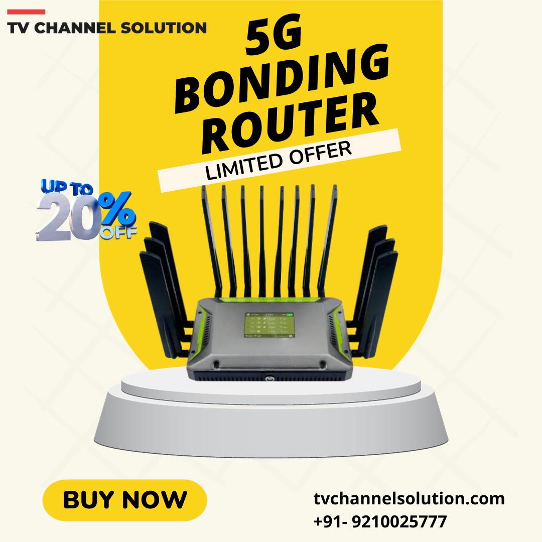 Buy High Speed internet 5G Bonding RouterElectronics and AppliancesCamera AccessoriesNoidaNoida Sector 2