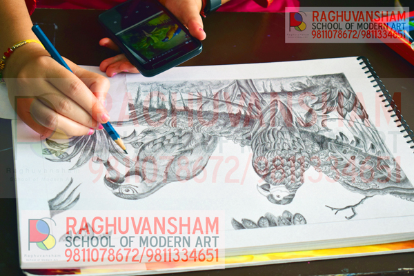 Short Term Sketching Course for Seniors & Housewives
