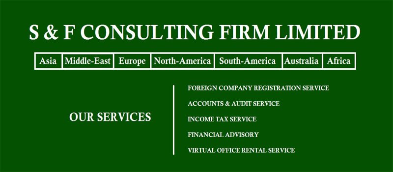S & F CONSULTING FIRM LIMITED - Company Registration Expert