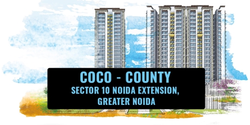 Coco County 3 Bhk Apartment In Noida Extension(+91-9667-367-666)| IndiaReal EstateApartments  For SaleNoidaNoida Sector 10
