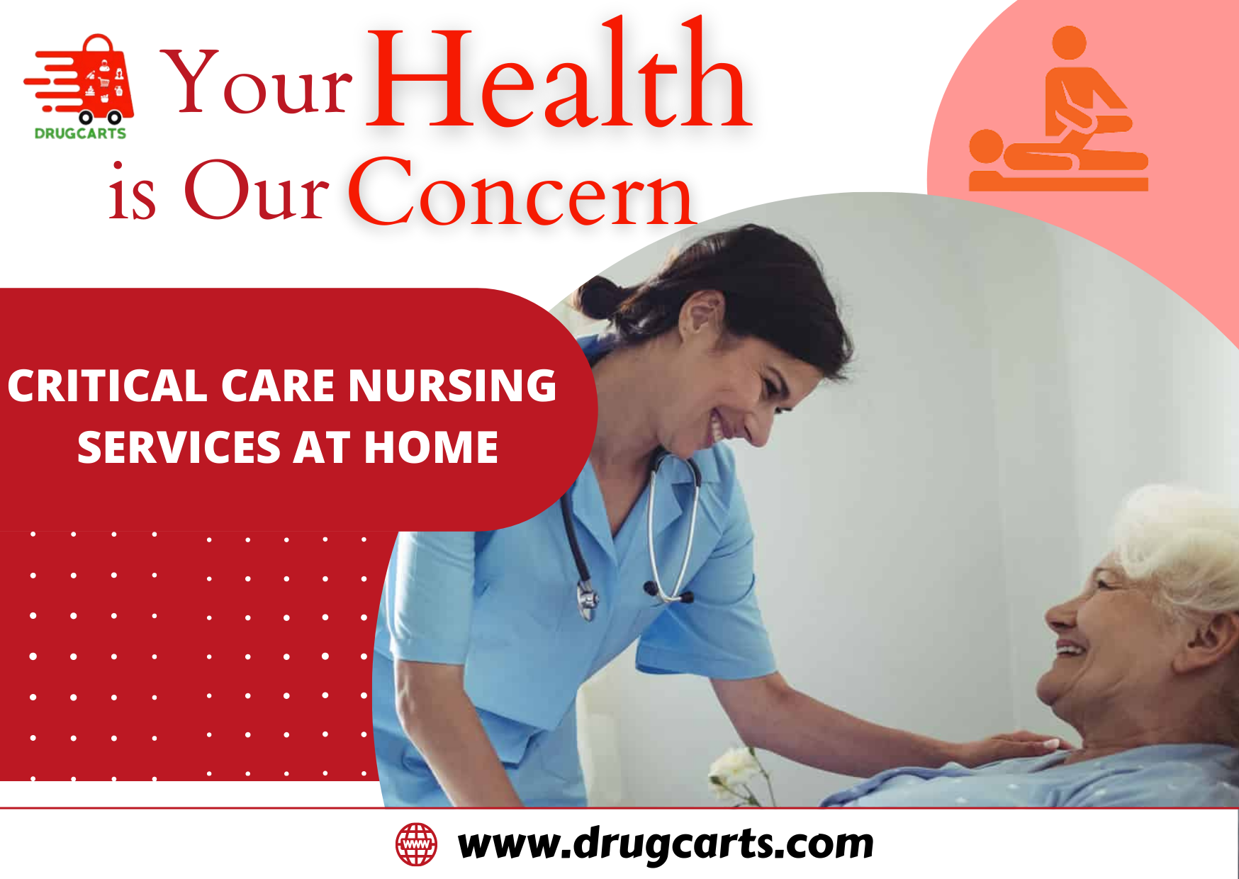 Hire Nurse for Critical Care at Home Online | DrugcartsServicesHealth - FitnessAll Indiaother