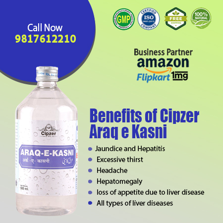 Araq-e-Kasni is a rich source of iron, treats anemia & circulation of blood, & heart  disorders.ServicesHealth - FitnessAll Indiaother