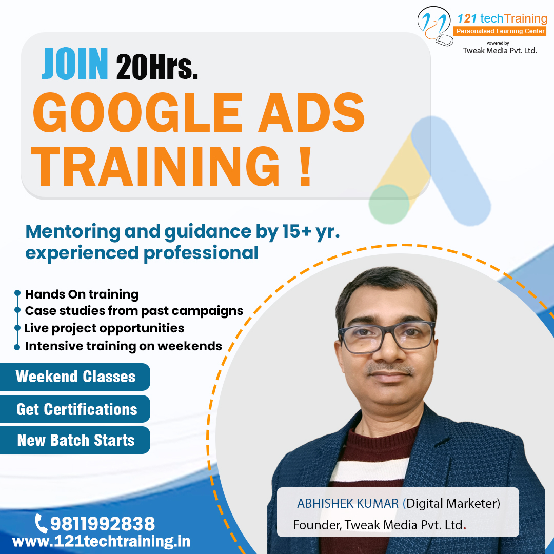 Best digital marketing Coaching at 121techtraining in noidaEducation and LearningNoida