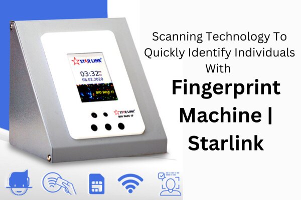 Scanning Technology To Quickly Identify Individuals With Fingerprint Machine | StarlinkBuy and SellElectronic ItemsNorth DelhiDelhi Gate