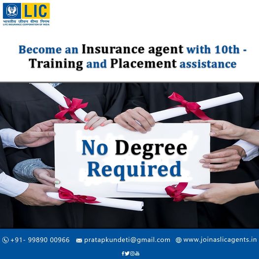 LIC Agent Job|LIC Career|LIC Salary and benefits|LIC Job in Hyderabad