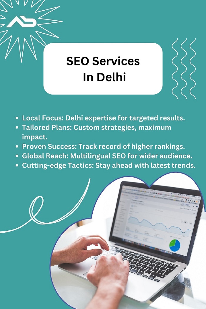 AB Media Co - Your Trusted SEO Company in DelhiServicesWest Delhi