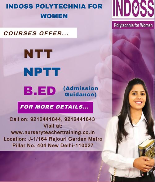 Professional Diploma in Nursery Primary Teacher Training CoursesEducation and LearningProfessional CoursesWest DelhiRajouri Garden