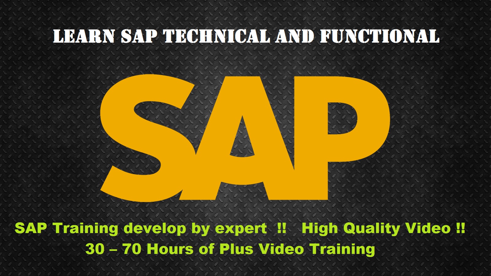 Sap video tutorialEducation and LearningProfessional CoursesEast DelhiOthers