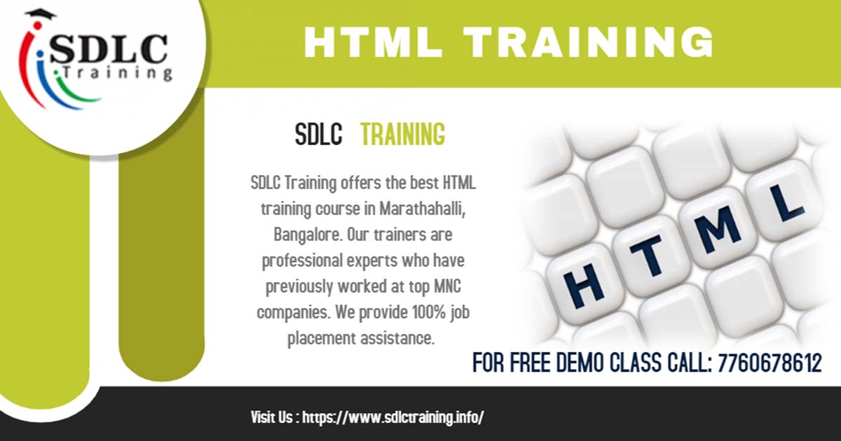 HTML Training CourseEducation and LearningProfessional CoursesAll Indiaother