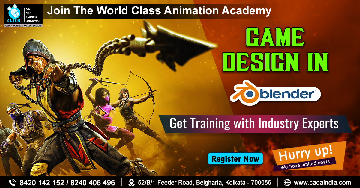 Gaming Course in kolkata - Click Academy of Digital ArtEducation and LearningProfessional CoursesAll Indiaother