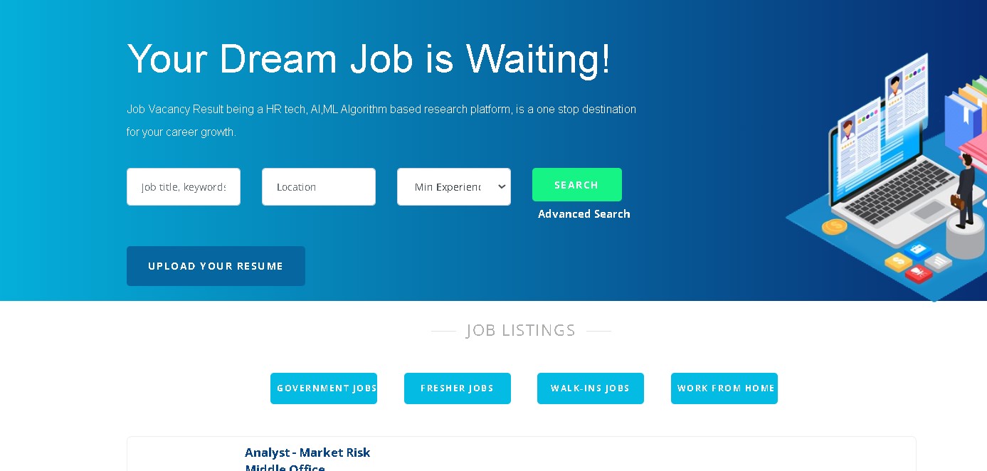 developer job vacancy - jobvacancyresult