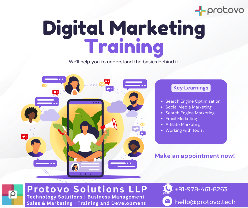 Industry Oriented Digital Marketing Training In Jaipur by Protovo solutionsServicesBusiness OffersAll Indiaother