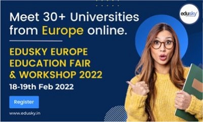 Edusky Europe Education Fair & Workshop 2022Education and LearningCareer CounselingNoidaNoida Sector 16