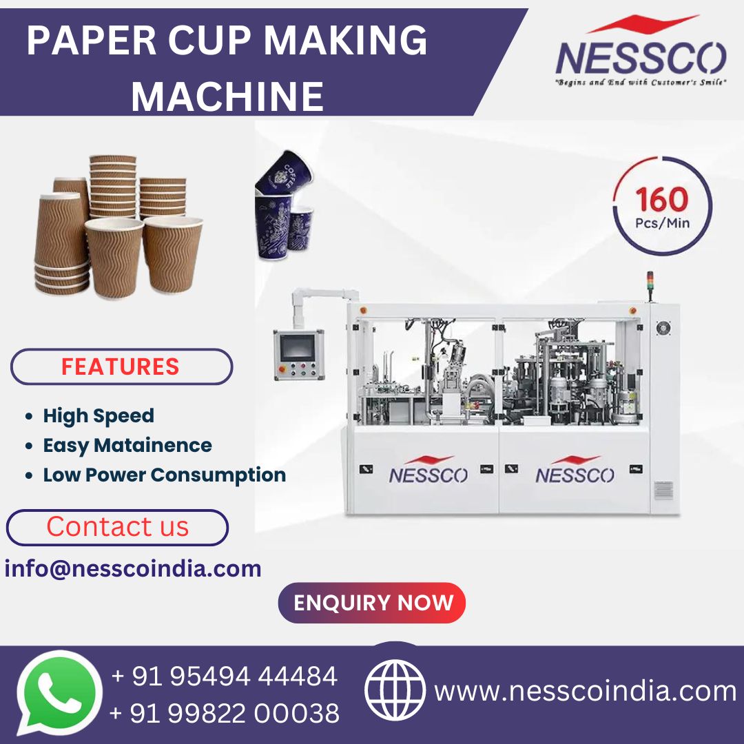 Next-Generation Nessco Paper Cup Machine
