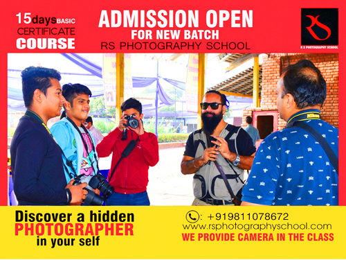 Photography Course at RS Photography School