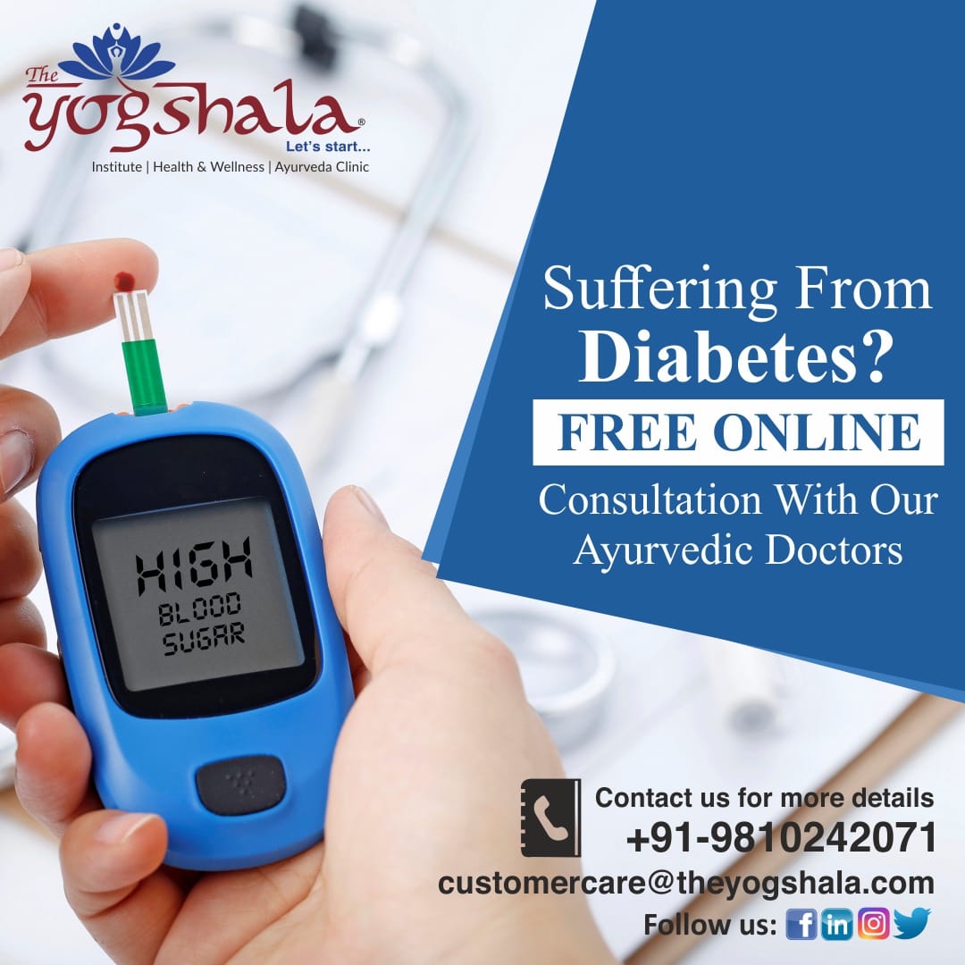 Control Diabetes with Ayurveda and yoga nearby Sarita ViharServicesHealth - FitnessCentral DelhiOther