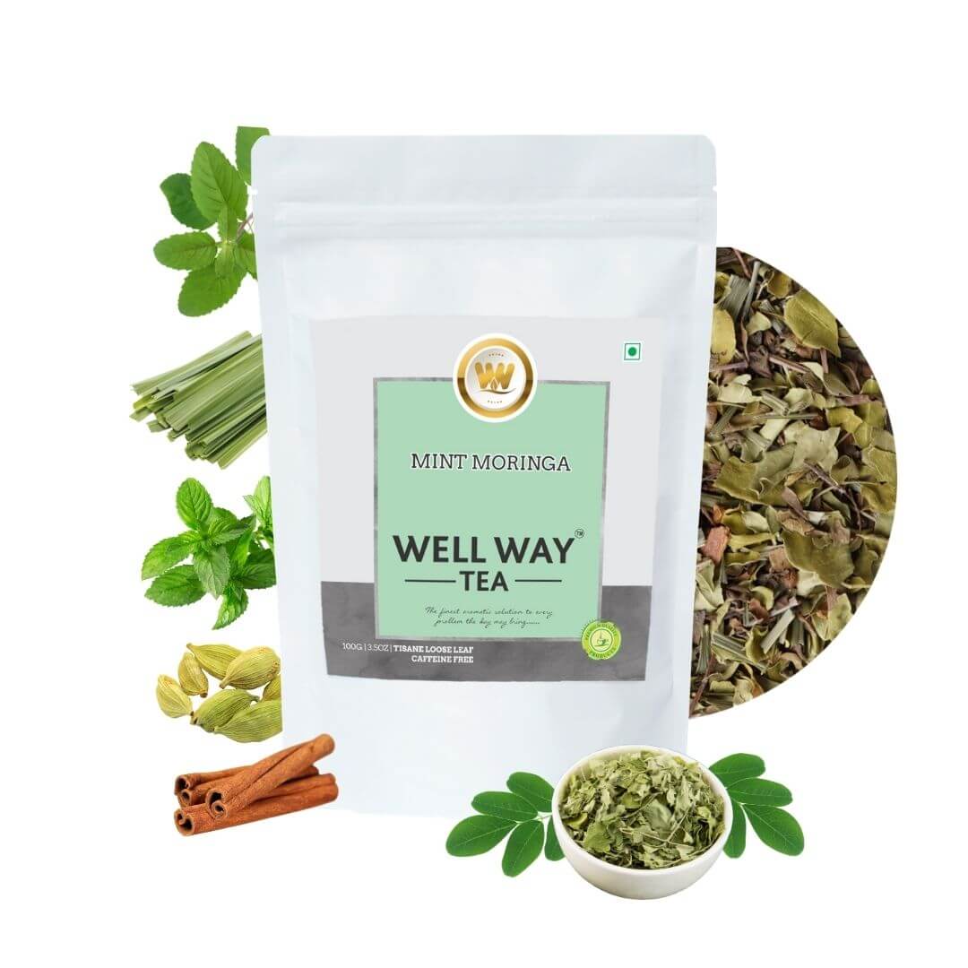Buy Mint Moringa Herbal Tea Online from Wellwaytea.comManufacturers and ExportersFood & BeveragesAll Indiaother