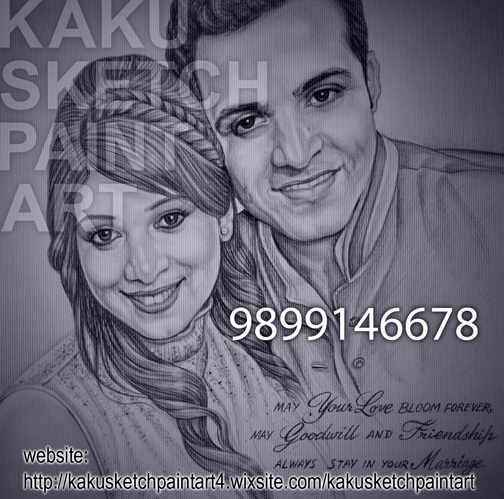 Delhi Valentine Day Gift- Pencil SketchServicesEverything ElseEast DelhiPreet Vihar