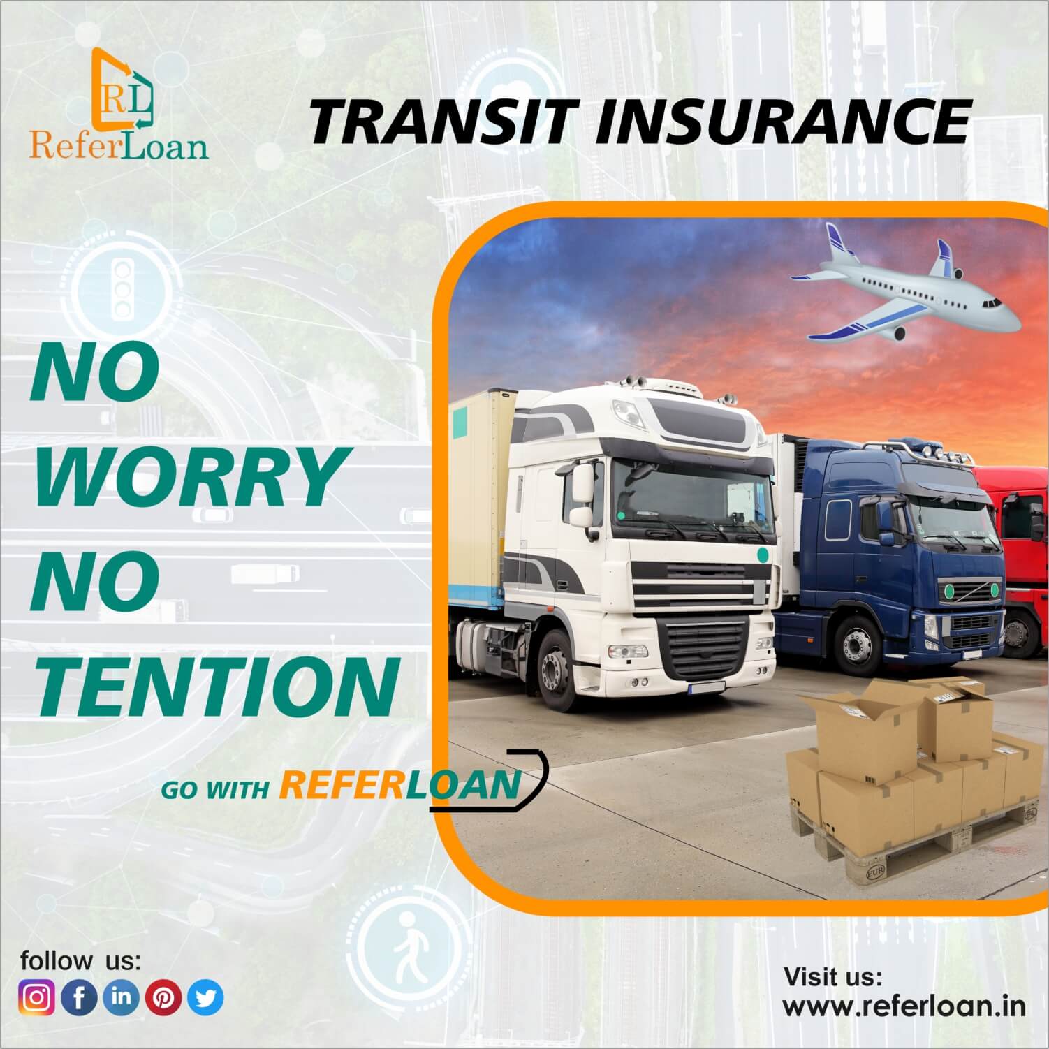 ReferLoan Gives you a Best Transit InsuranceServicesInvestment - Financial PlanningEast DelhiGeeta Colony