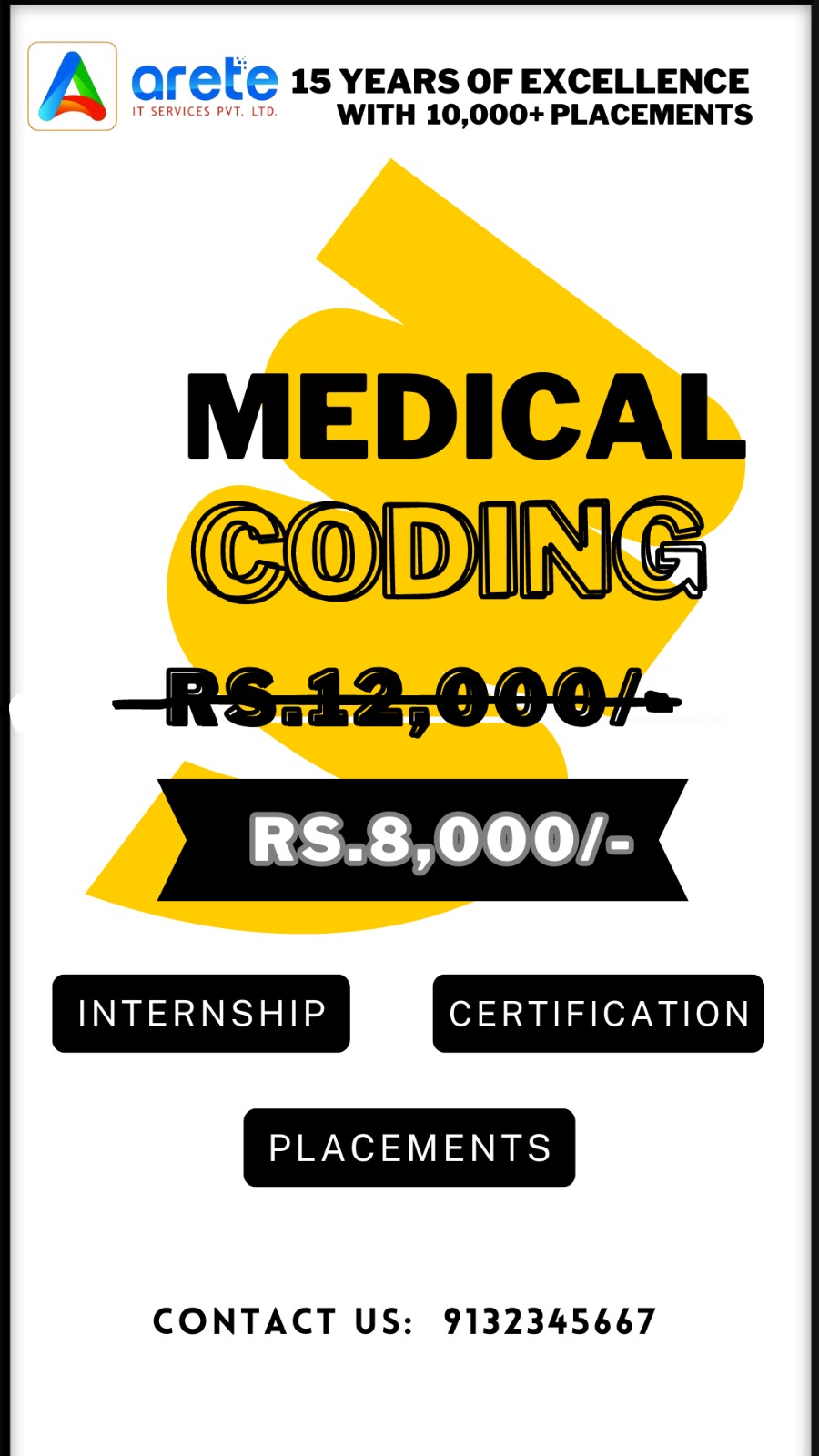 Medical coding training and placement assistanceServicesEverything ElseAll Indiaother