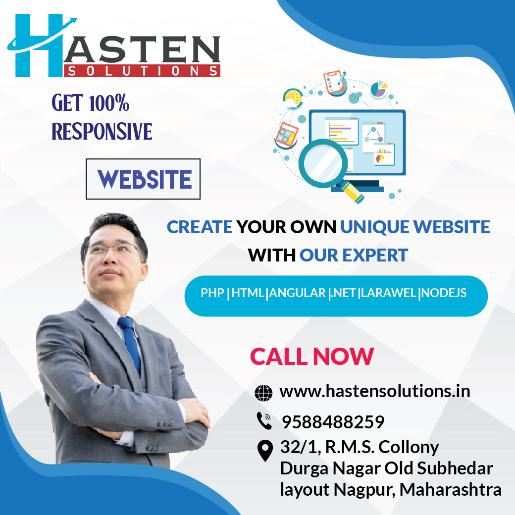 Hasten Web Desining Company, NagpurEducation and LearningProfessional CoursesAll Indiaother