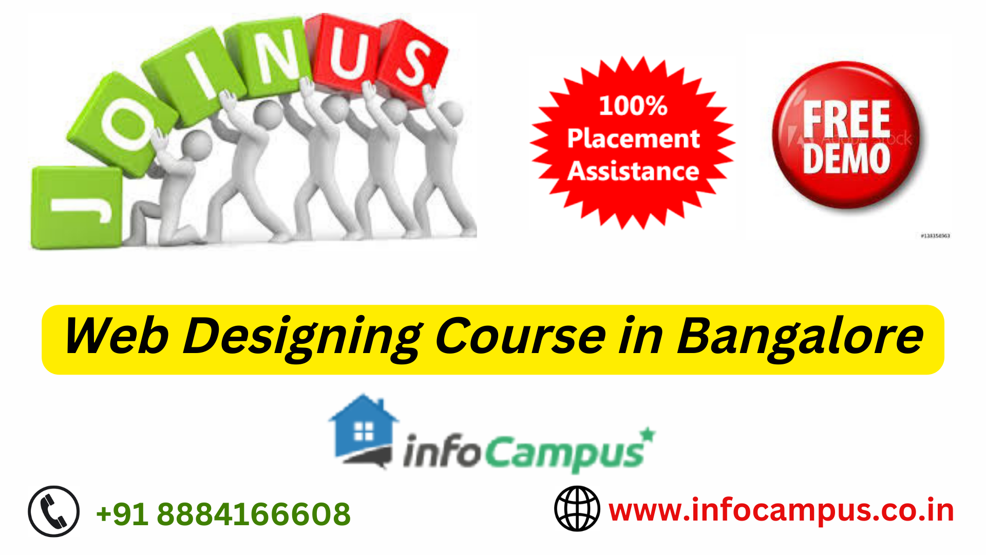 Web Designing Course in BangaloreComputers and MobilesLaptopsAll Indiaother