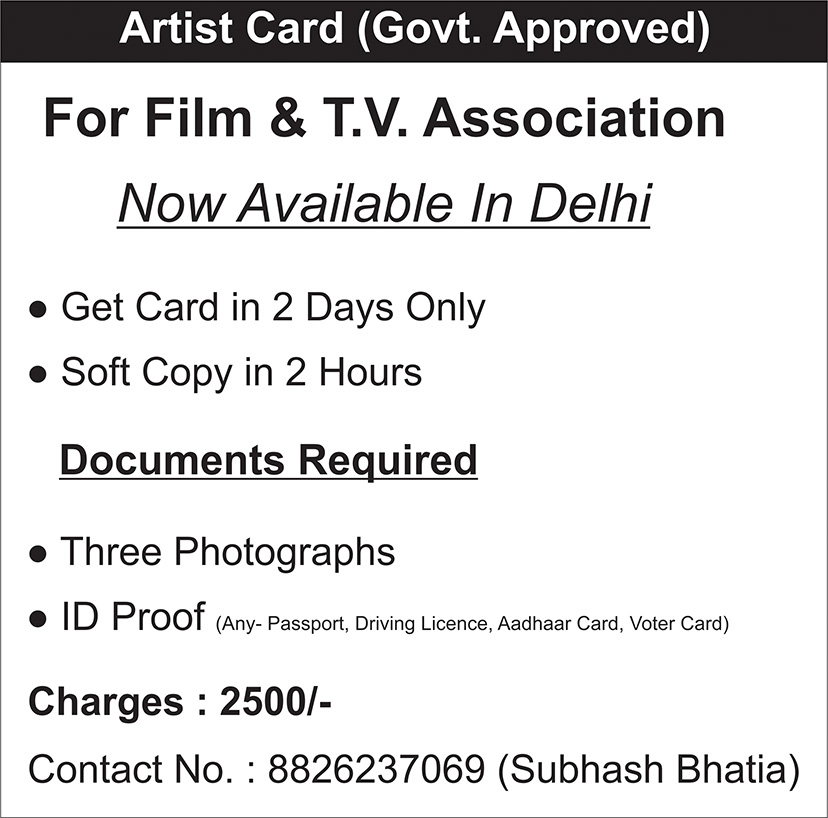 Artist CardEntertainmentActing - Modeling RolesWest DelhiKirti Nagar
