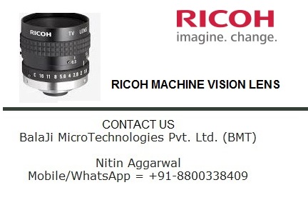 RICOH, Japan Machine Vision Lens - Industrial AutomationBuy and SellElectronic ItemsSouth DelhiOkhla