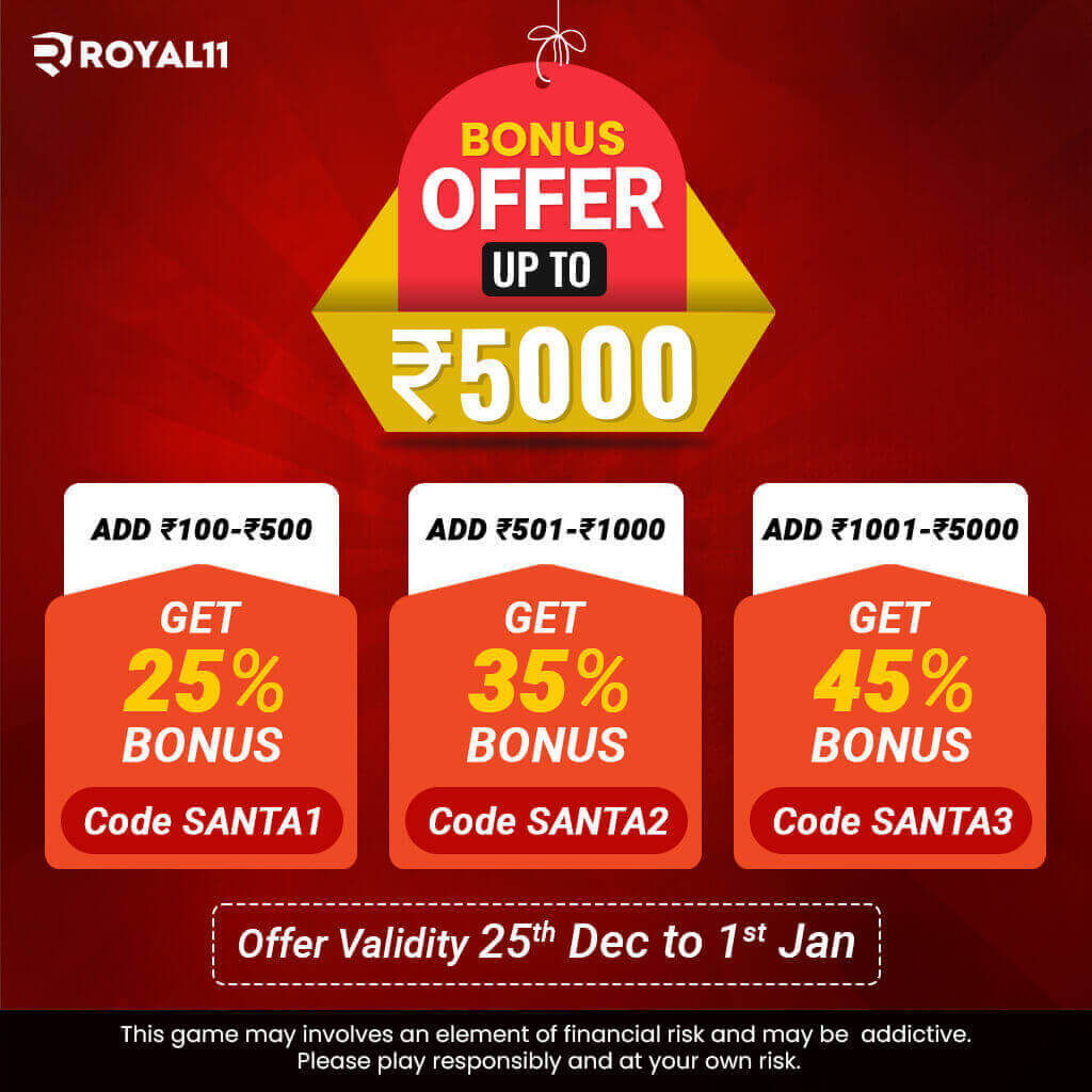 Royal11 Special Christmas & New Year Bonus OfferOtherAnnouncementsAll Indiaother