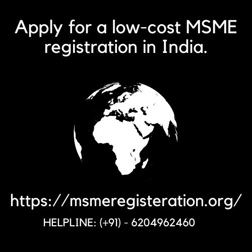 Apply for a low-cost MSME registration in India.ServicesBusiness OffersNoidaJhundpura