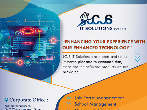 Software Company in Chennai, Vadapalani | JCJS IT Solutions Pvt Ltd