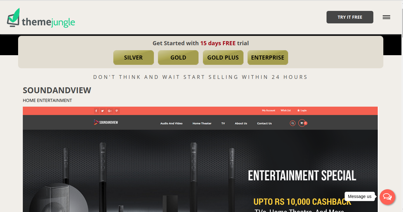 Get Free soundandview Website Templates Online for Business From ThemeJungleServicesAdvertising - DesignAll Indiaother