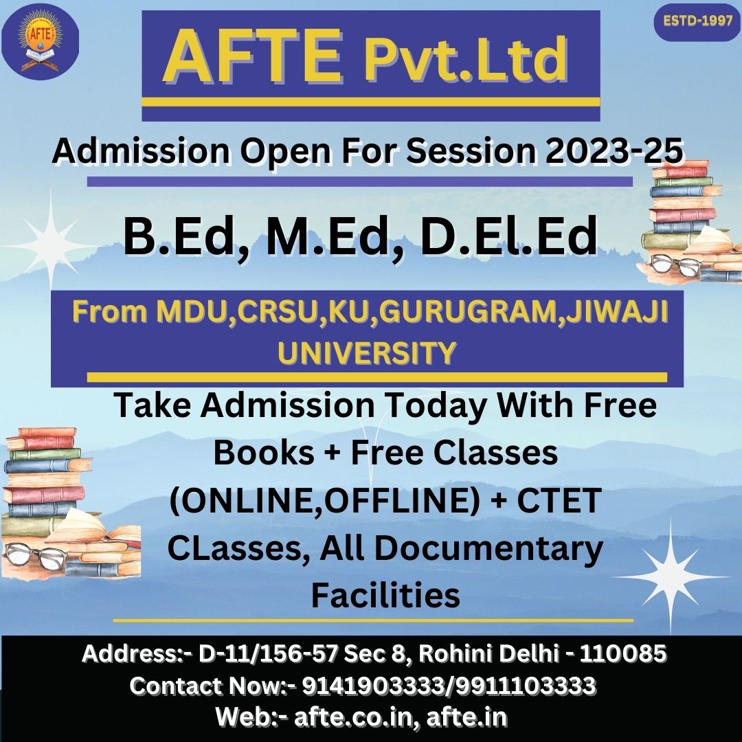 B.ED ADMISSION 2023Education and LearningNorth DelhiModel Town