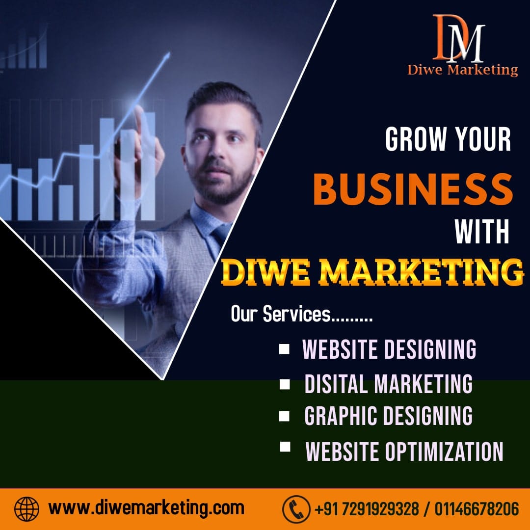Creative Website designing agency in Delhi | DIWE Your Digital Business PartnerServicesAdvertising - DesignSouth DelhiLajpat Nagar