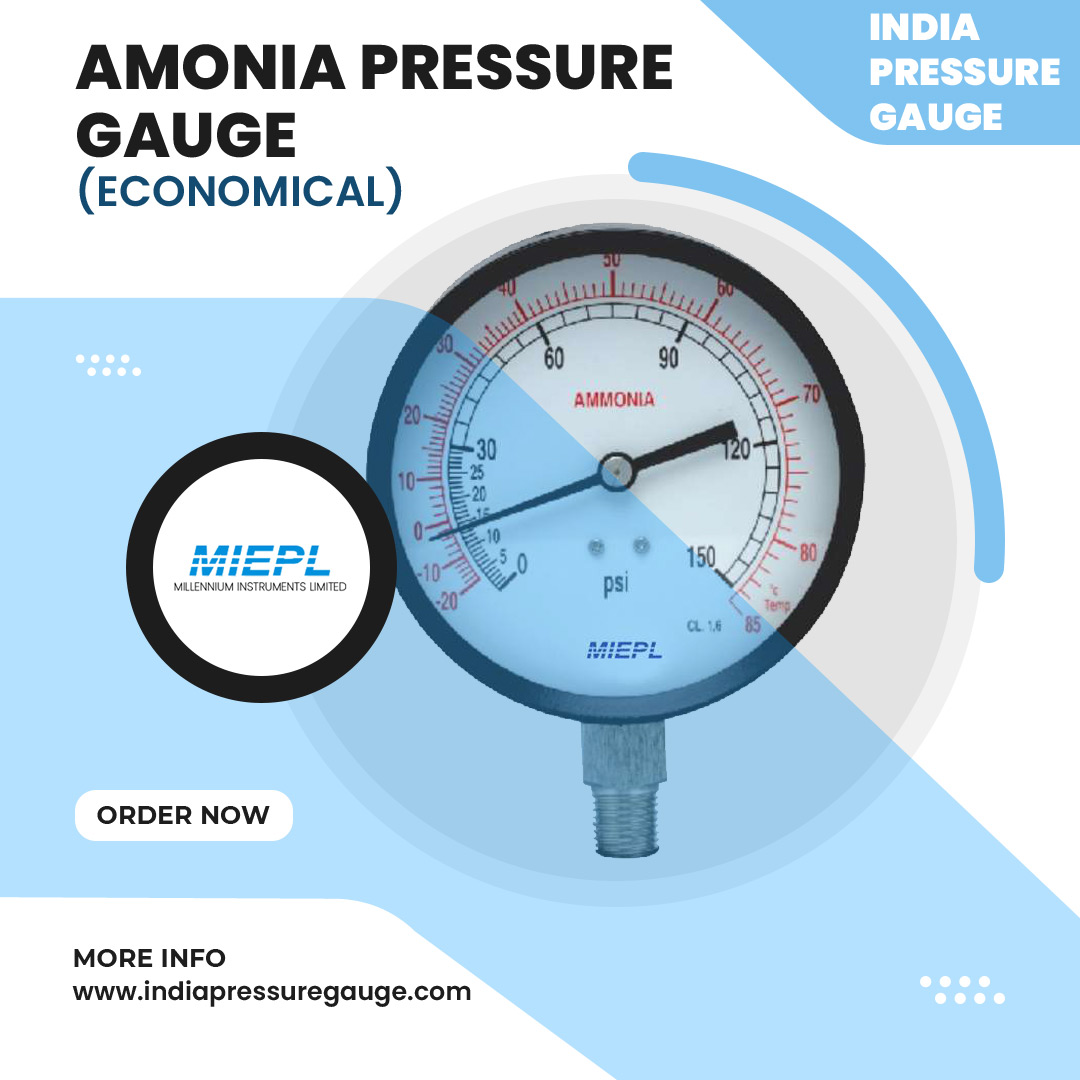 Amonia Pressure Gauge - Economical | India Pressure Gauge