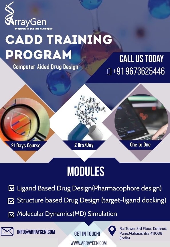 Computer Aided Drug Design Certificate Course (CADD)