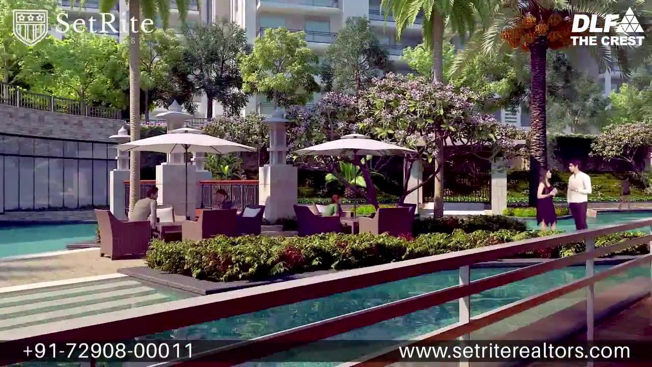 DLF The Crest Luxurious Apartments Sector 54 Gurgaon +91-72908-00011