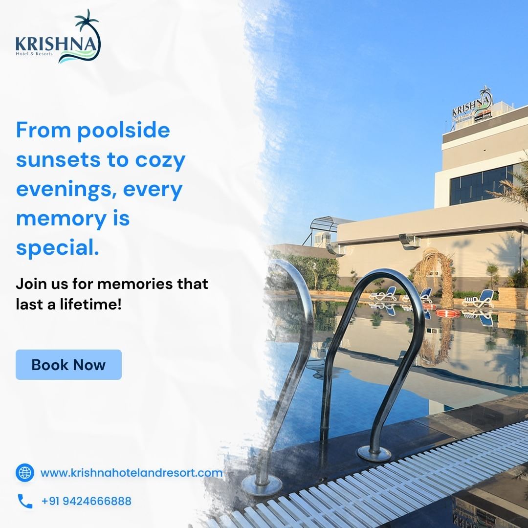 Swimming Pool Party In Khargone | Krishna Hotel and ResortHotelsLuxury HotelAll Indiaother