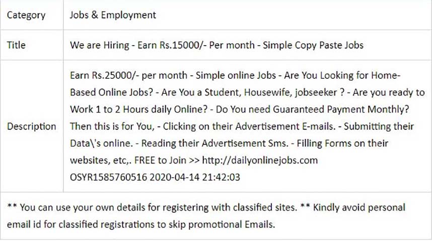 Simple Copy Paste JobsJobsPart Time TempsSouth DelhiVasant Vihar