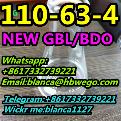 Factory supply Purity BDO / 1, 4-Butanediol CAS: 110-63-4 with high quality