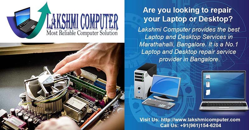 Laptop & Desktop Repair Services in Marathahalli, BangaloreEducation and LearningProfessional CoursesAll Indiaother