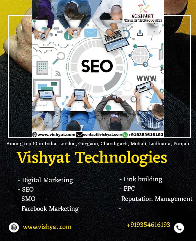 VISHYAT TECHNOLOGIES - SEO  SERVICES COMPANY IN INDIAComputers and MobilesComputer ServiceAll Indiaother